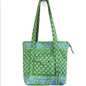 Vera Bradley Apple Green Little Betsey Shoulder Bag Tote